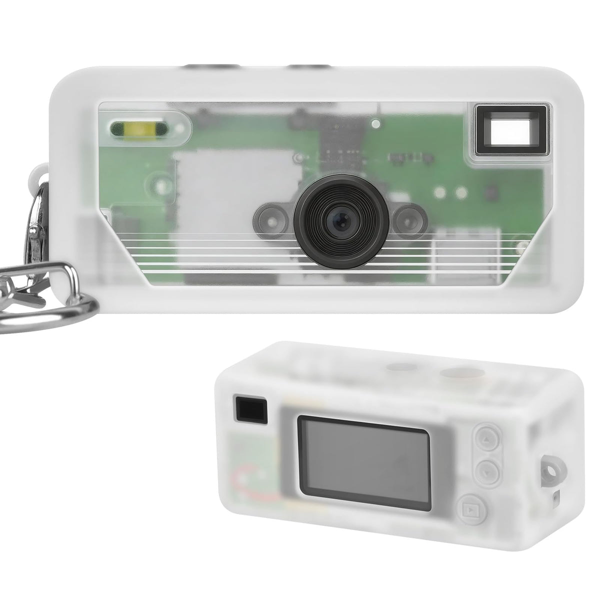 for Kodak Charmera Silicone Camera Case | ALKOO – Transparent – protective case product view