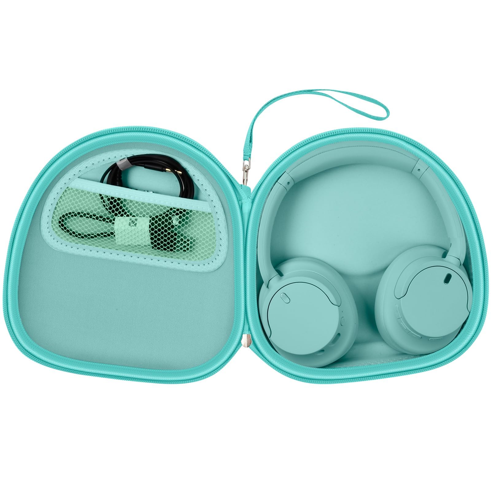 Sony & JBL Wireless Headphone Case | ALKOO – Green – protective case product view
