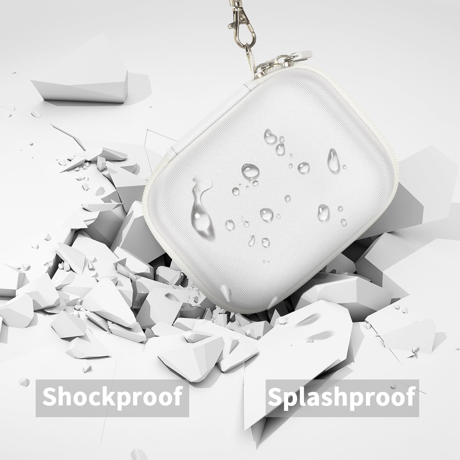 White label maker case demonstrating shockproof and splash-resistant protection