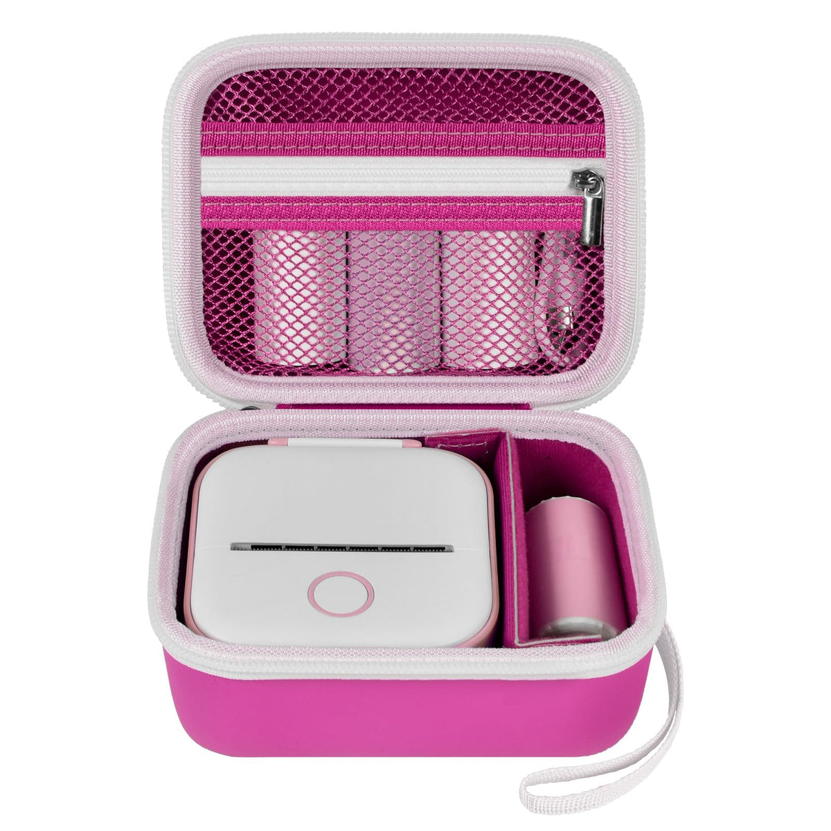 for Memoking T02 & for Phomemo M02 Case | ALKOO – Rose – protective case product view