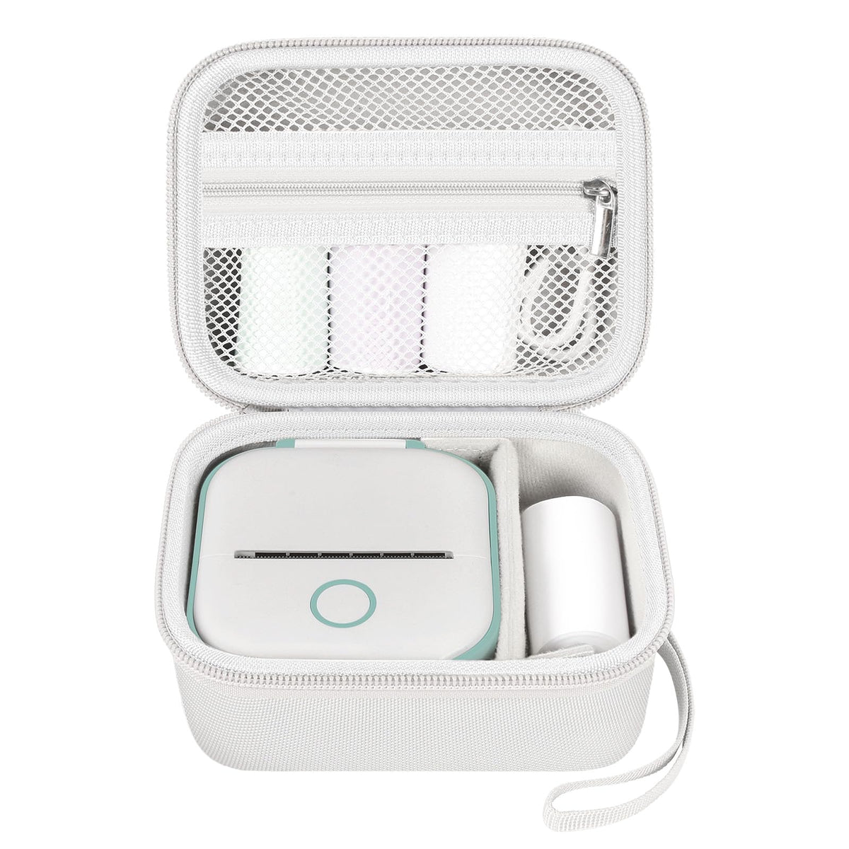 for Memoking T02 & for Phomemo M02 Case | ALKOO – White – protective case product view