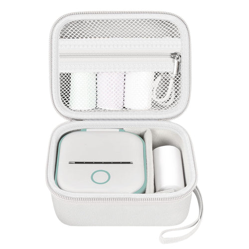 for Memoking T02 & for Phomemo M02 Case | ALKOO – White – protective case product view