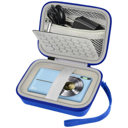 Camera Travel Case for Kodak, for Canon & for Sony – Blue – protective case product view