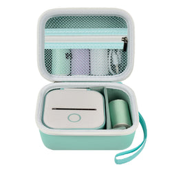 for Memoking T02 & for Phomemo M02 Case | ALKOO – green – protective case product view