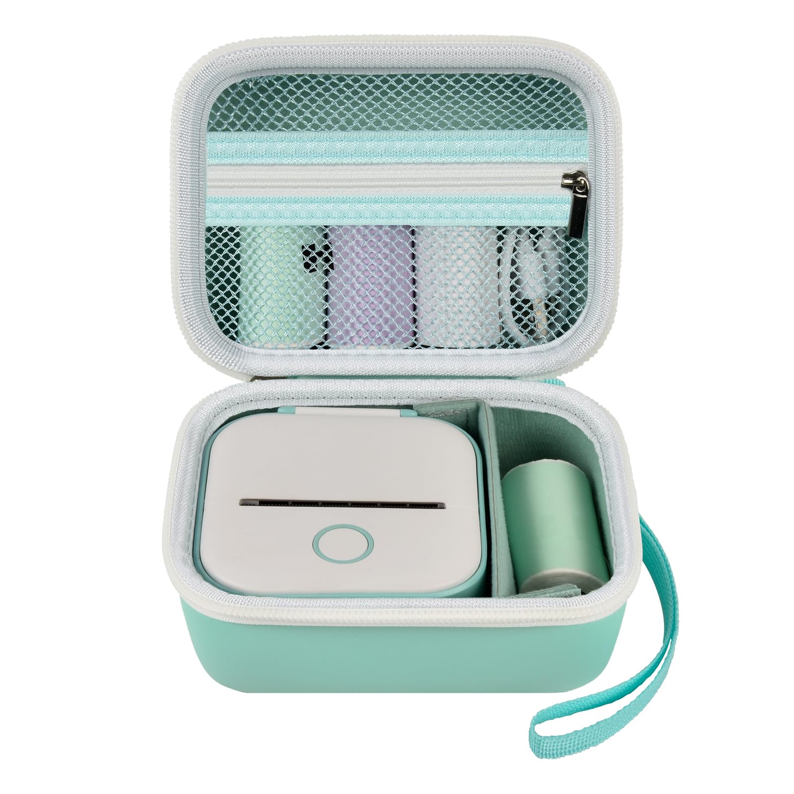 Memoking T02 & Phomemo M02 Case | ALKOO – green – protective case product view