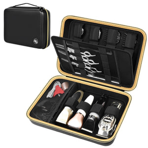 Professional Hair Clipper Travel Case | ALKOO – Bronze – protective case product view