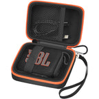 for JBL Go 4, Go 3 & Go 2 Speaker Case | ALKOO – Black – protective case product view