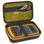 Fluke Digital Multimeter Carrying Case | ALKOO – for 87v / Black + Yellow Pocket – protective case product view