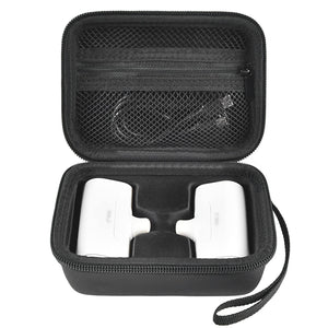 Mini Power Bank Travel Case | ALKOO – Double / Black – protective case product view