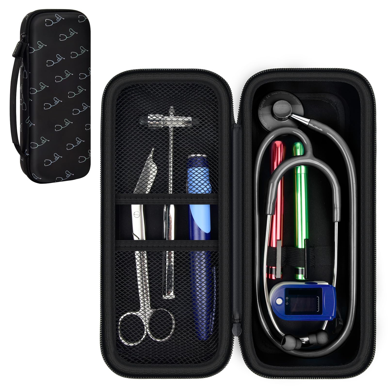 Stethoscope Case for Littmann, MDF & Omron | ALKOO – Multi-Color – protective case product view