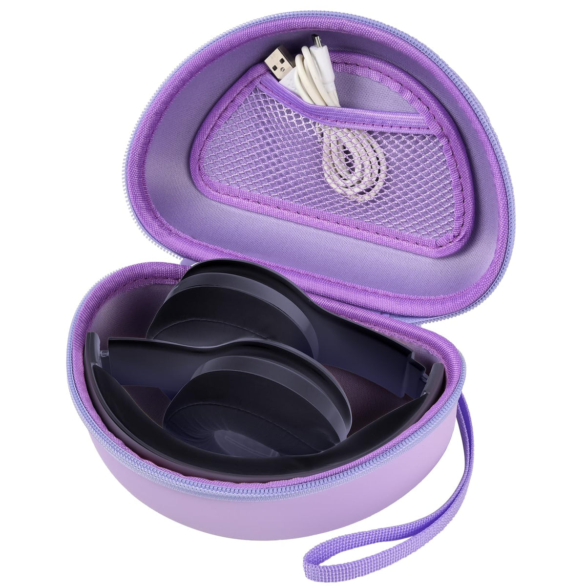 for Beats Solo & Studio Headphone Case | ALKOO – Purple – protective case product view