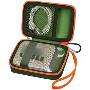 JBL Go 4, Go 3 & Go 2 Speaker Case | ALKOO – Green – protective case product view