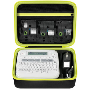 Brother P-Touch PTD220 & D210 Case | ALKOO – Black – protective case product view