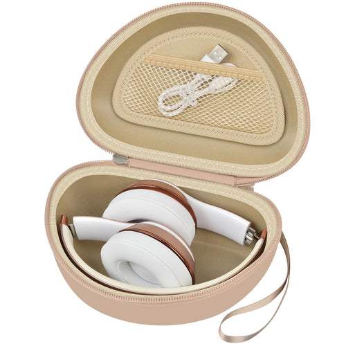 for Beats Solo & Studio Headphone Case | ALKOO – Beige – protective case product view