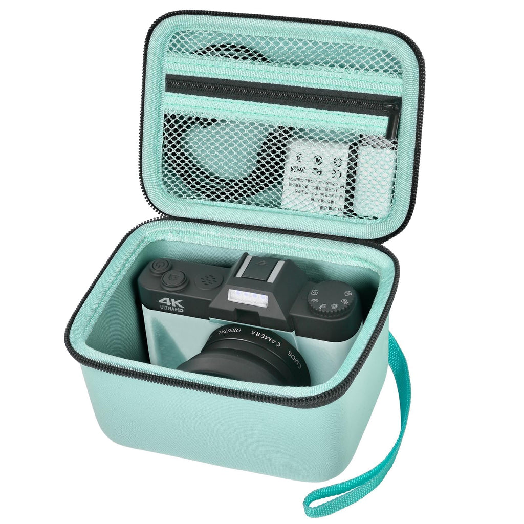 4K Vlogging Camera Travel Case | ALKOO – M / Green – protective case product view