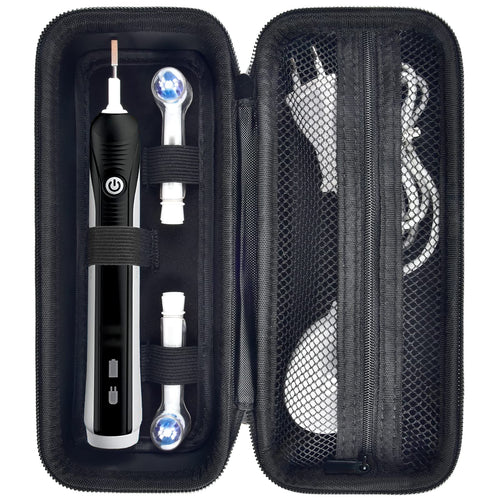 Oral-B & Sonicare Toothbrush Travel Case – Regular Size / Black – protective case product view