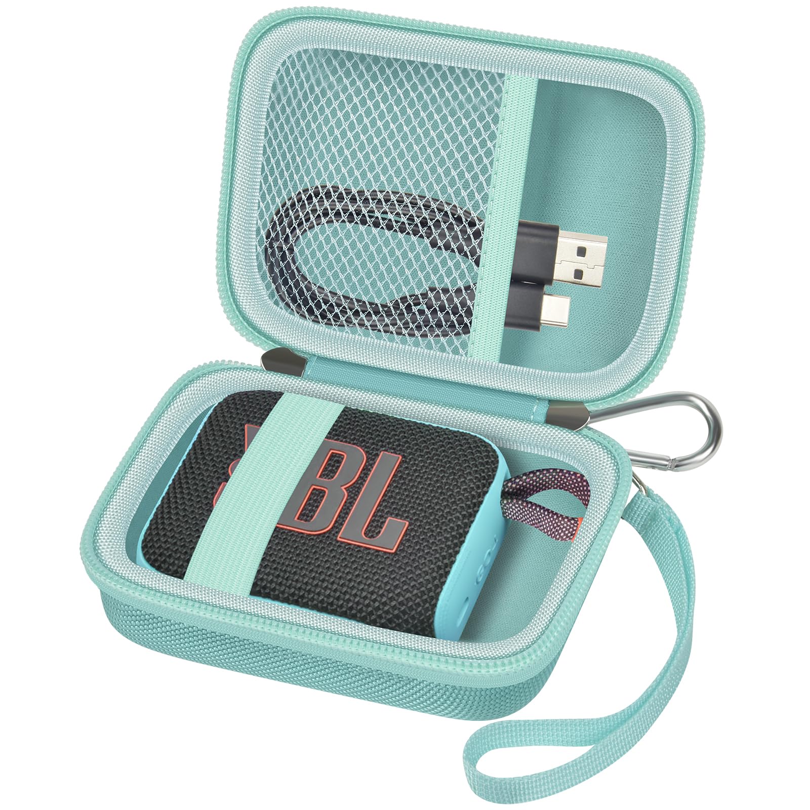 JBL Go 4, Go 3 & Go 2 Speaker Case | ALKOO – Mint – protective case product view
